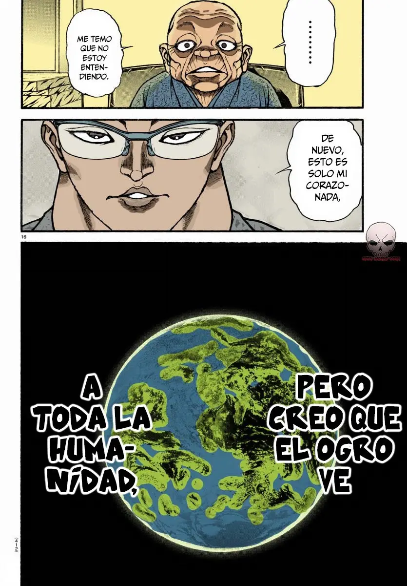 Baki Dou capítulo 105, página 17