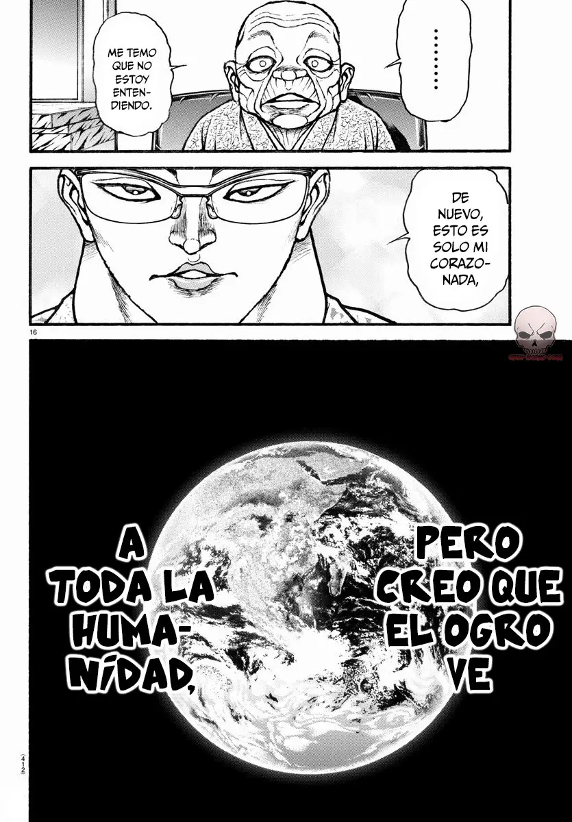 Baki Dou capítulo 105, página 18