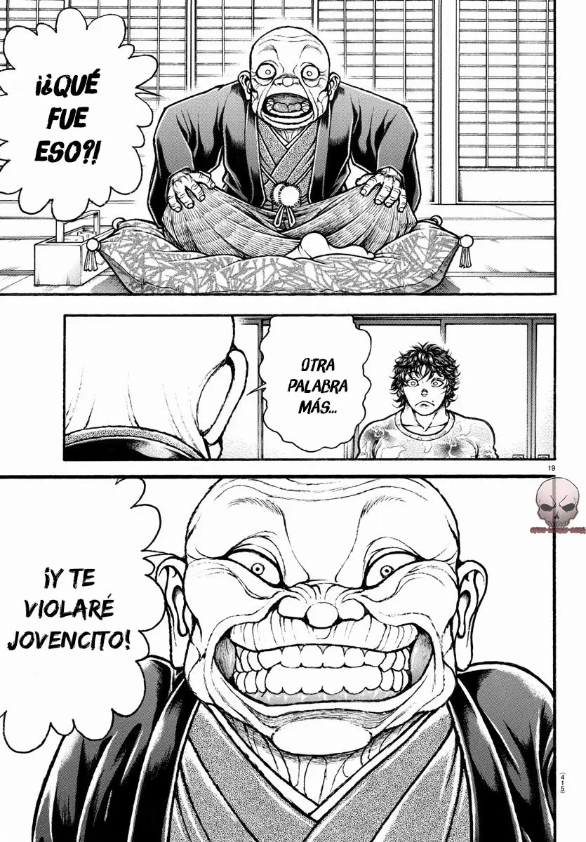 Baki Dou capítulo 105, página 22