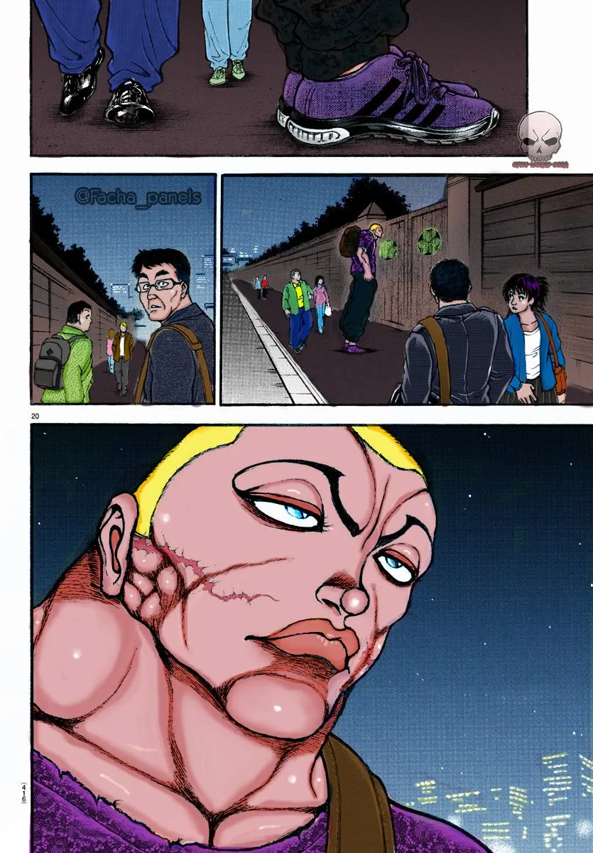 Baki Dou capítulo 105, página 23