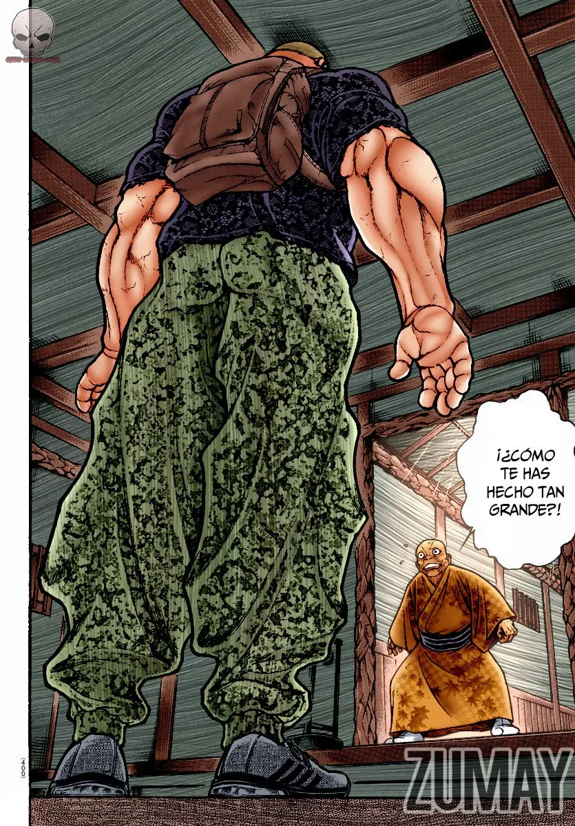 Baki Dou capítulo 106, página 10