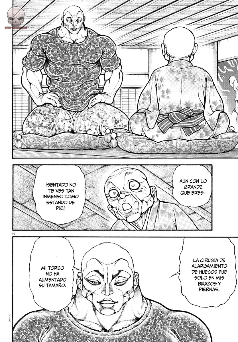 Baki Dou capítulo 106, página 12