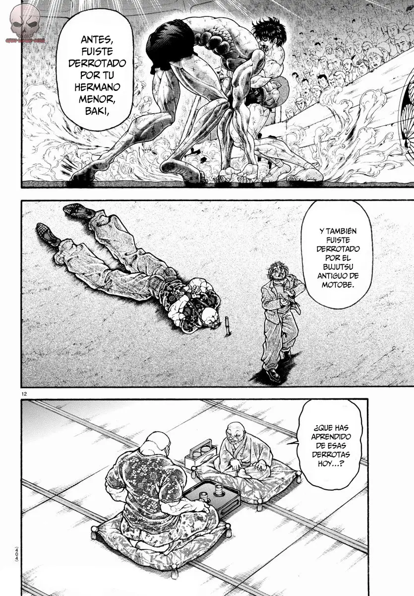 Baki Dou capítulo 106, página 16