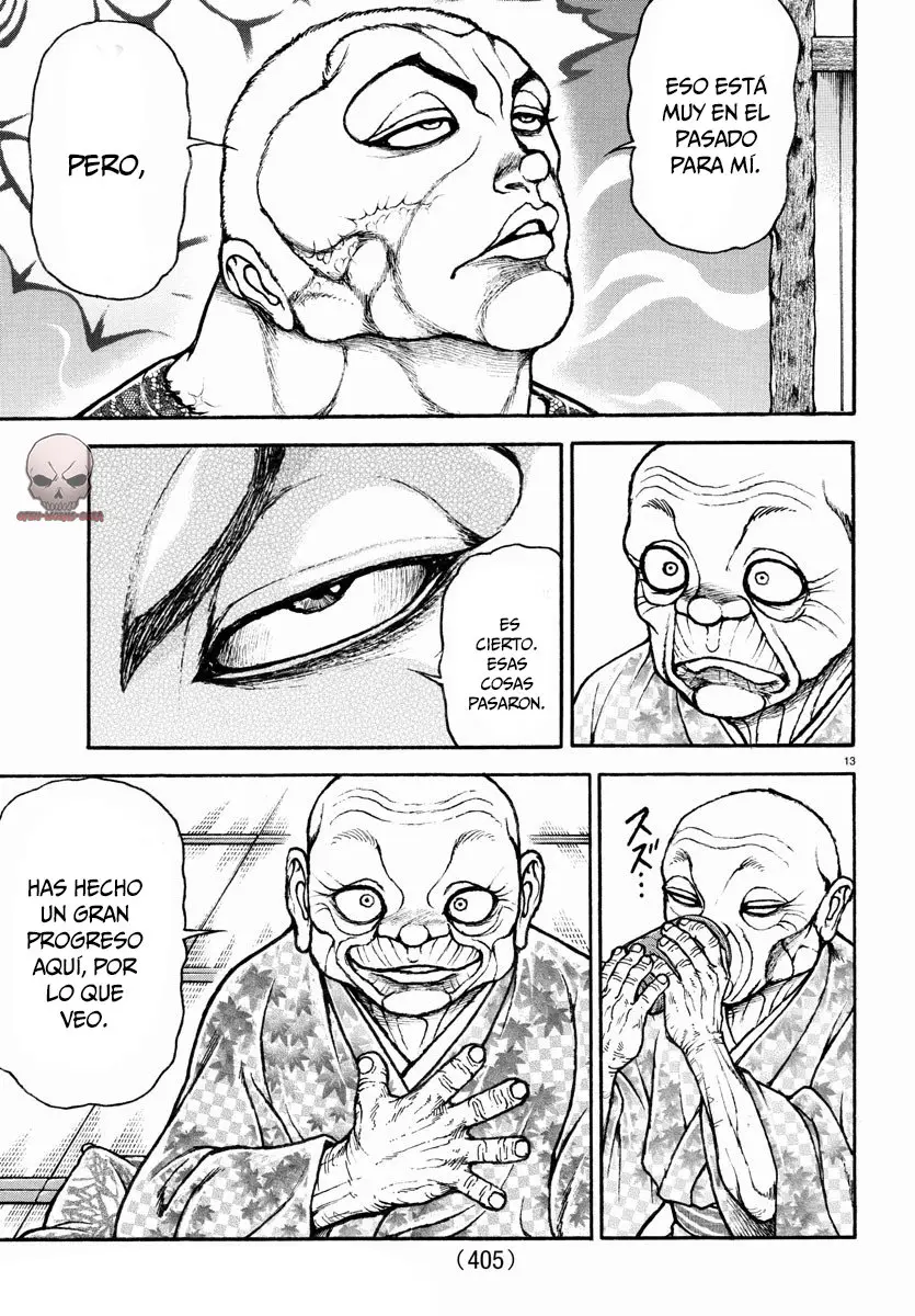 Baki Dou capítulo 106, página 17
