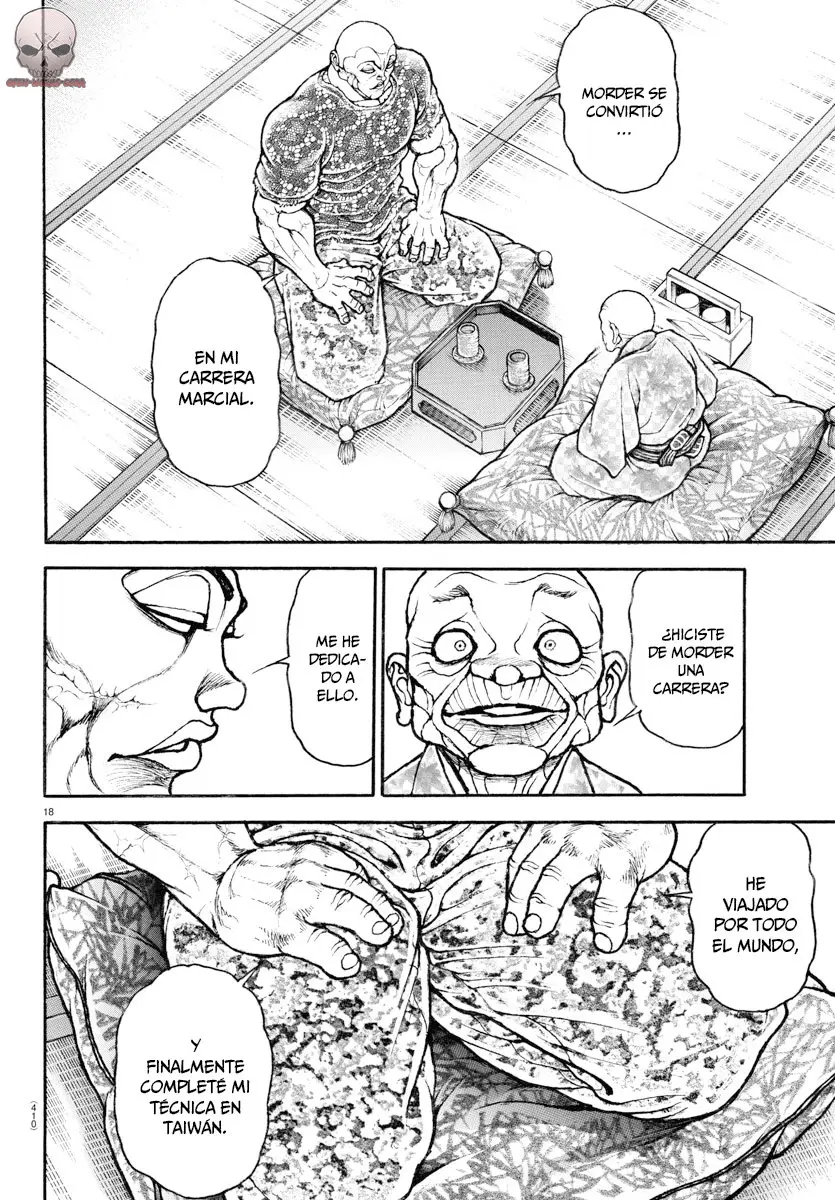 Baki Dou capítulo 106, página 22
