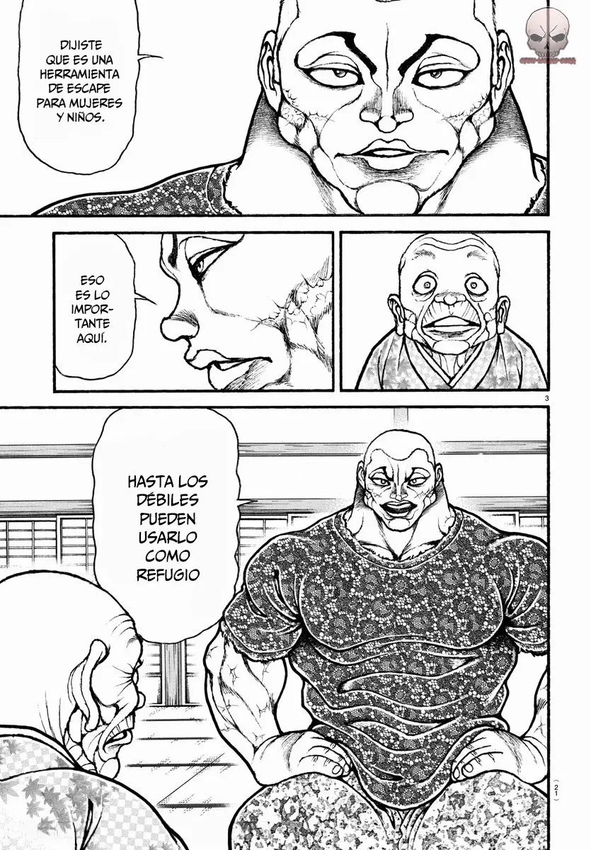 Baki Dou capítulo 107, página 4