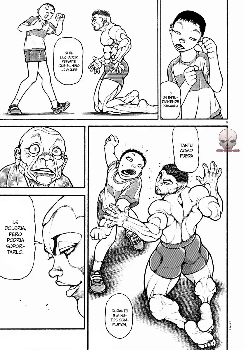 Baki Dou capítulo 107, página 6