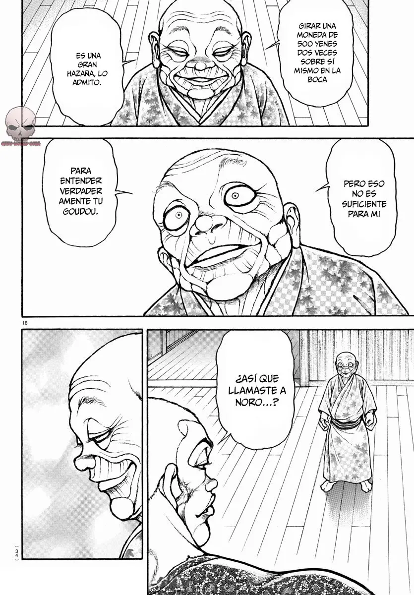 Baki Dou capítulo 107, página 18