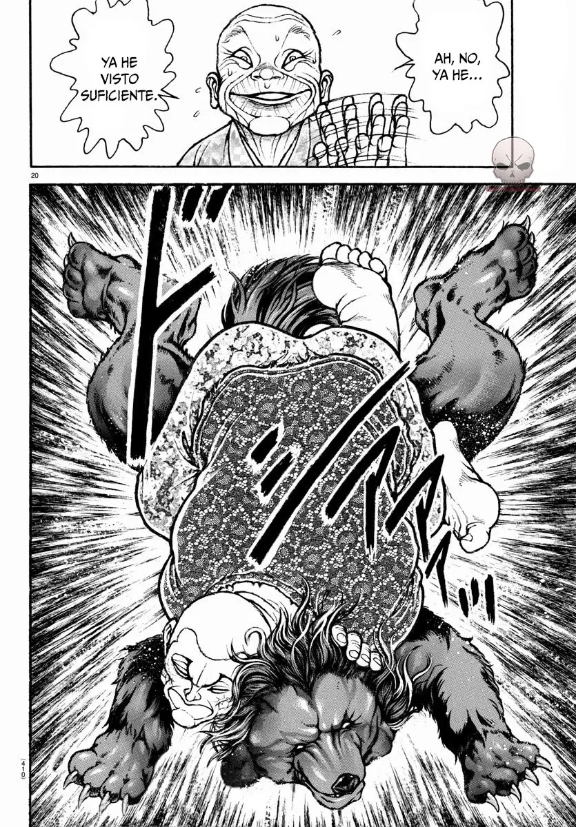 Baki Dou capítulo 108, página 23