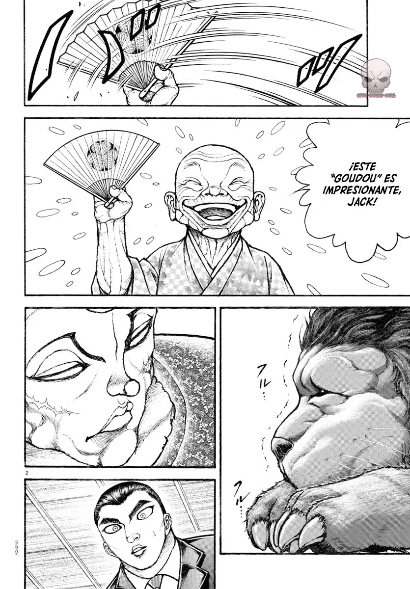Baki Dou capítulo 109, página 3