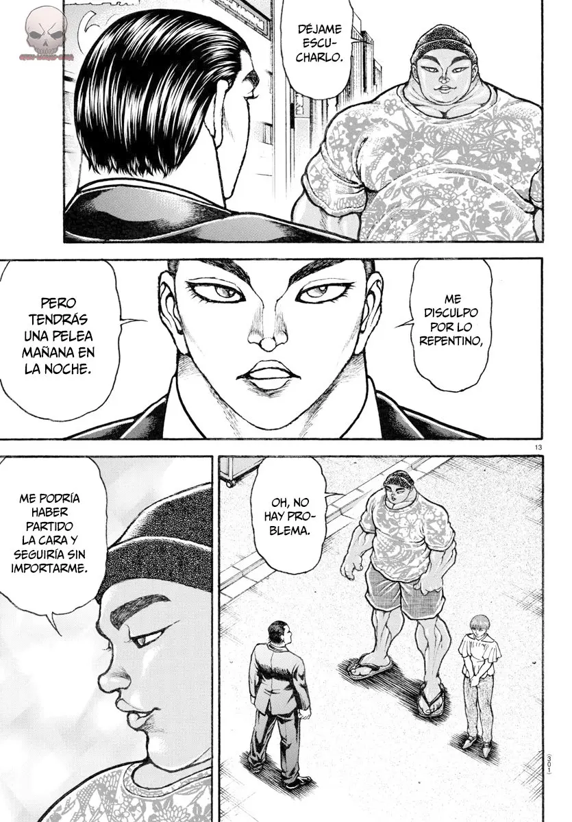 Baki Dou capítulo 109, página 15