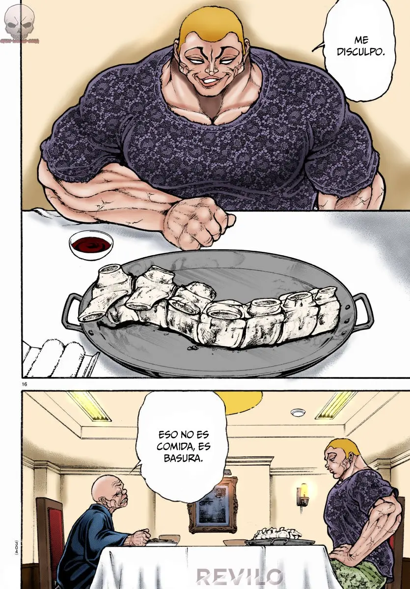 Baki Dou capítulo 109, página 18