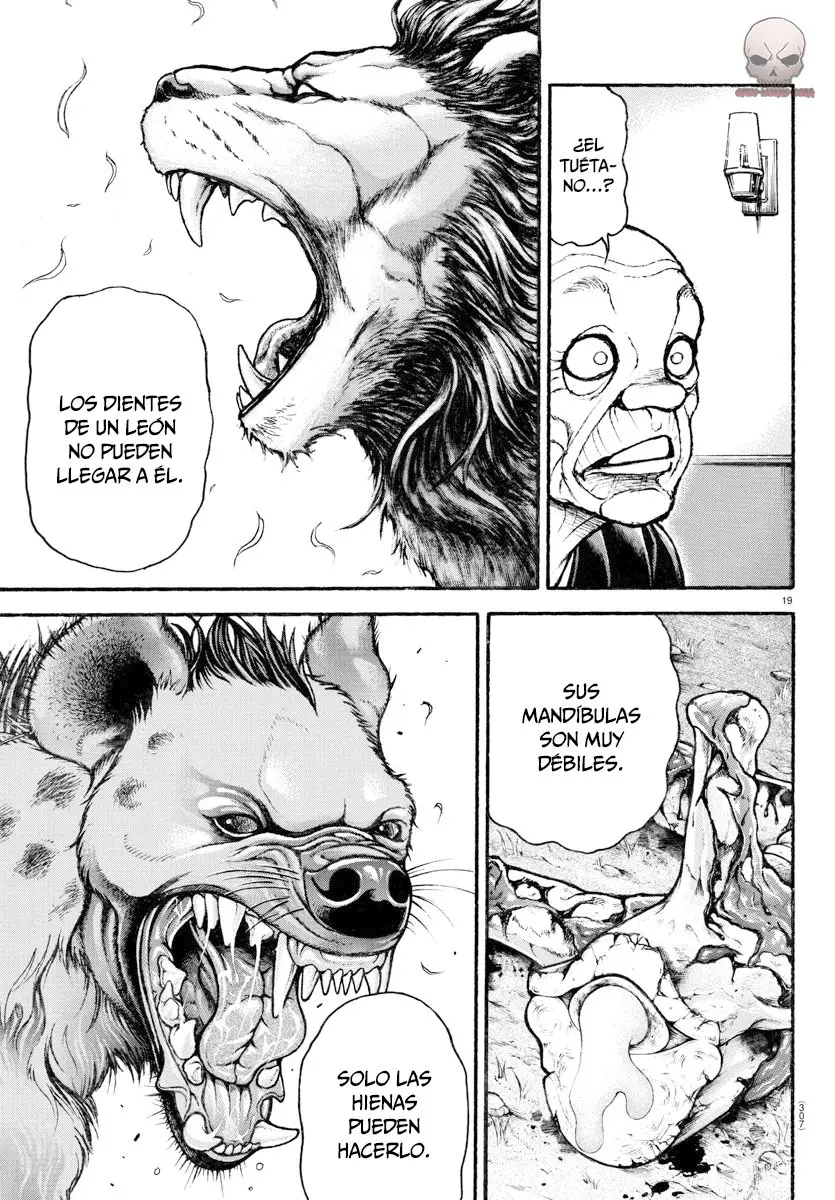 Baki Dou capítulo 109, página 22