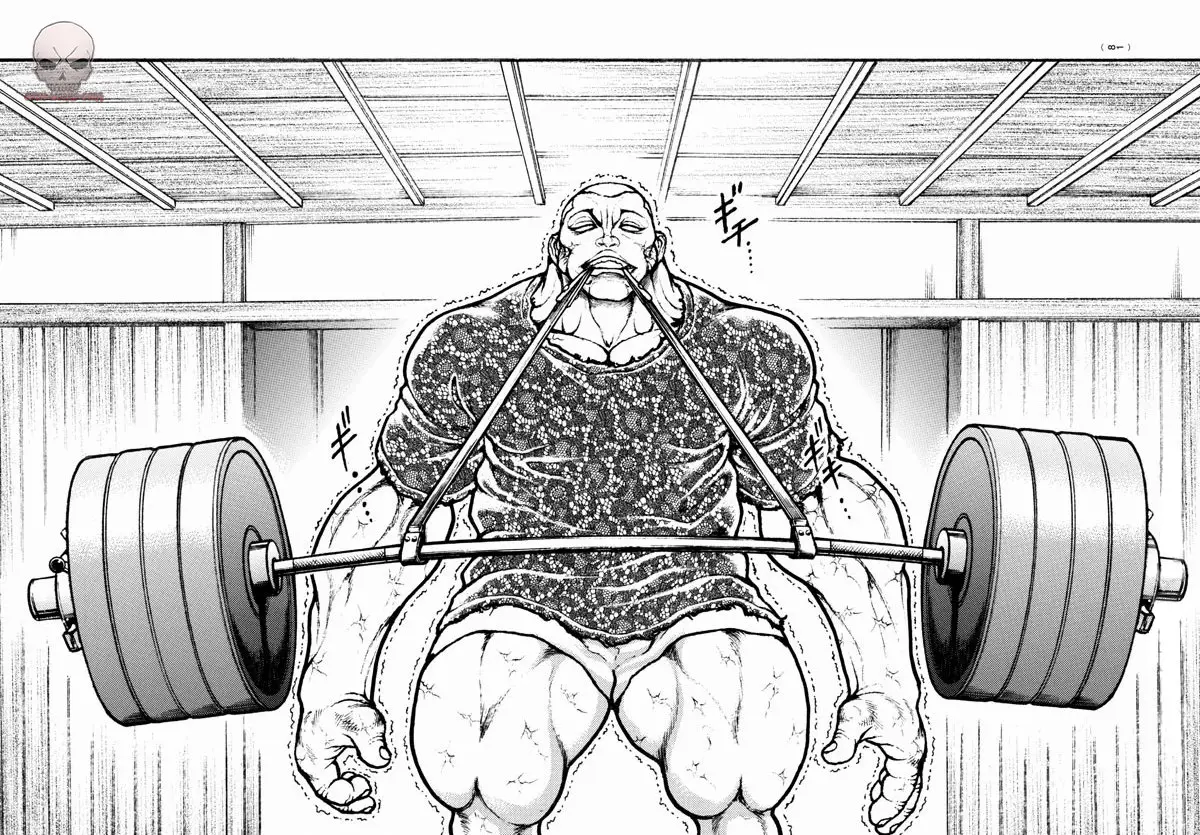 Baki Dou capítulo 110, página 17