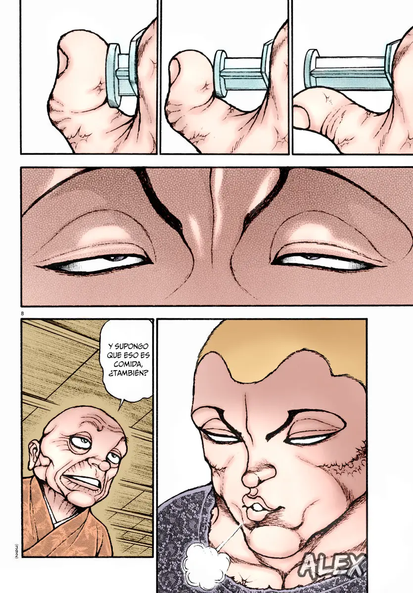 Baki Dou capítulo 111, página 10