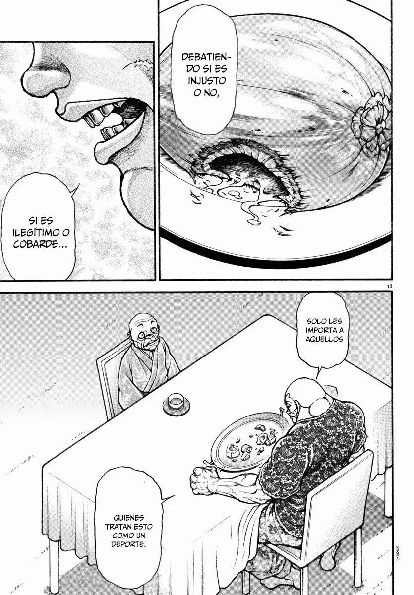 Baki Dou capítulo 111, página 16