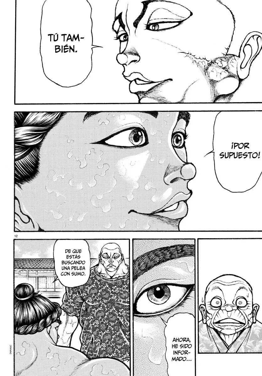 Baki Dou capítulo 112, página 12