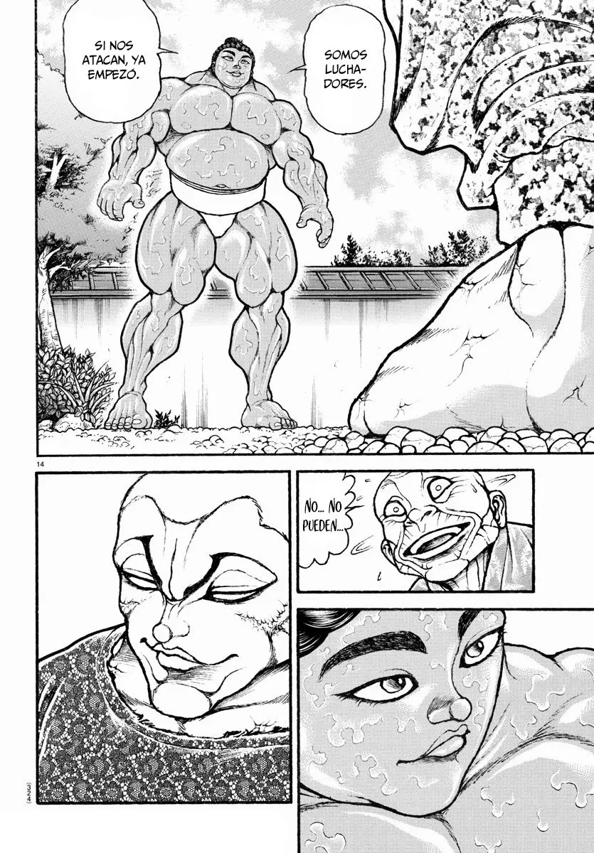 Baki Dou capítulo 112, página 15