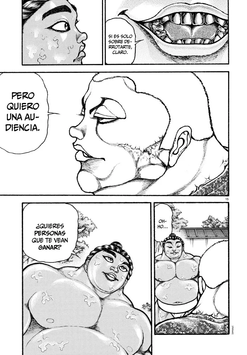Baki Dou capítulo 112, página 17