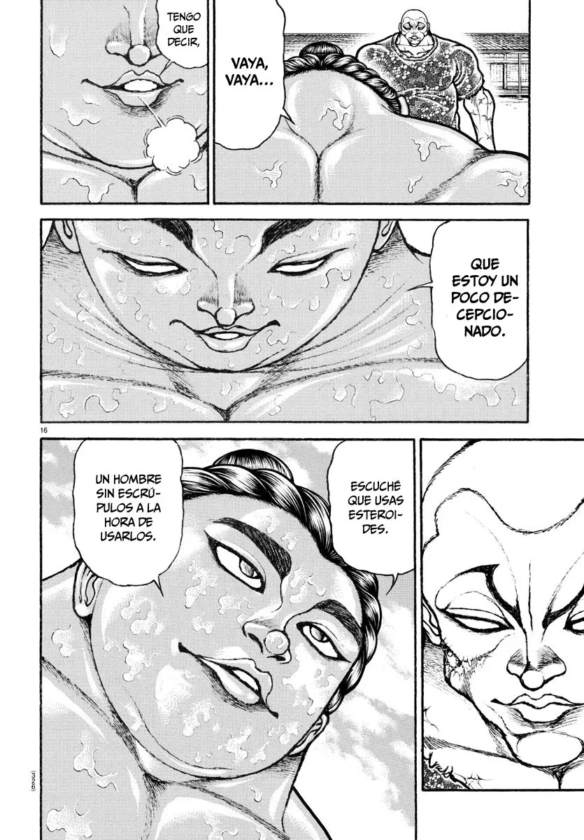 Baki Dou capítulo 112, página 18