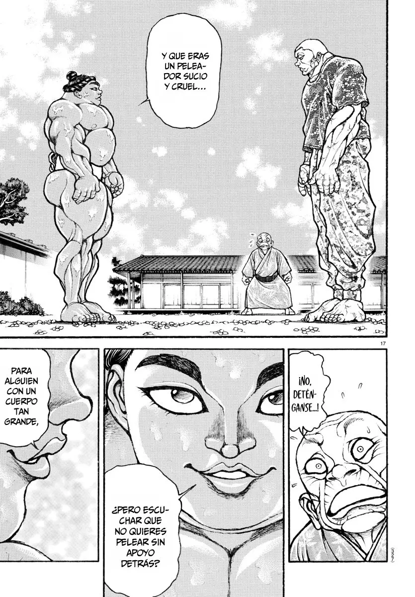 Baki Dou capítulo 112, página 19