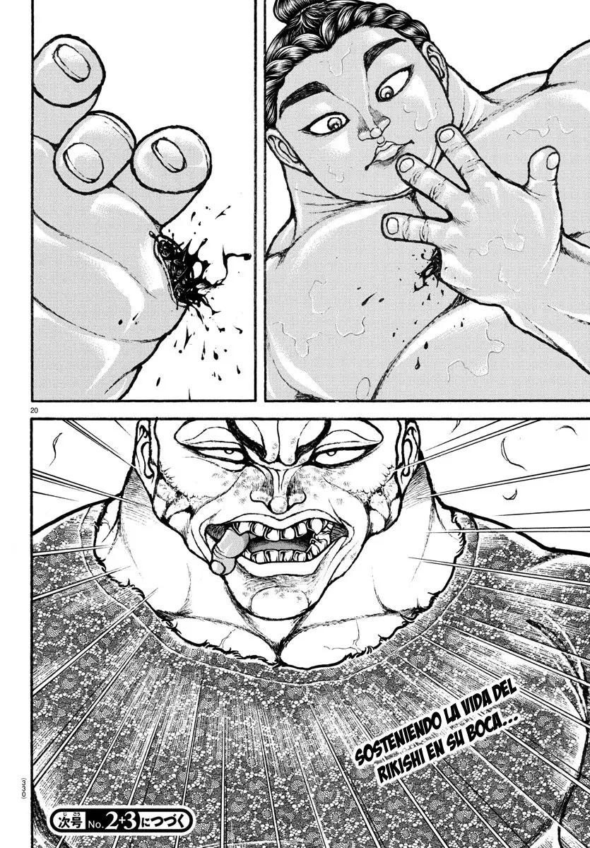 Baki Dou capítulo 112, página 22