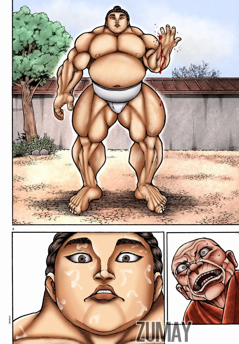 Baki Dou capítulo 113, página 8