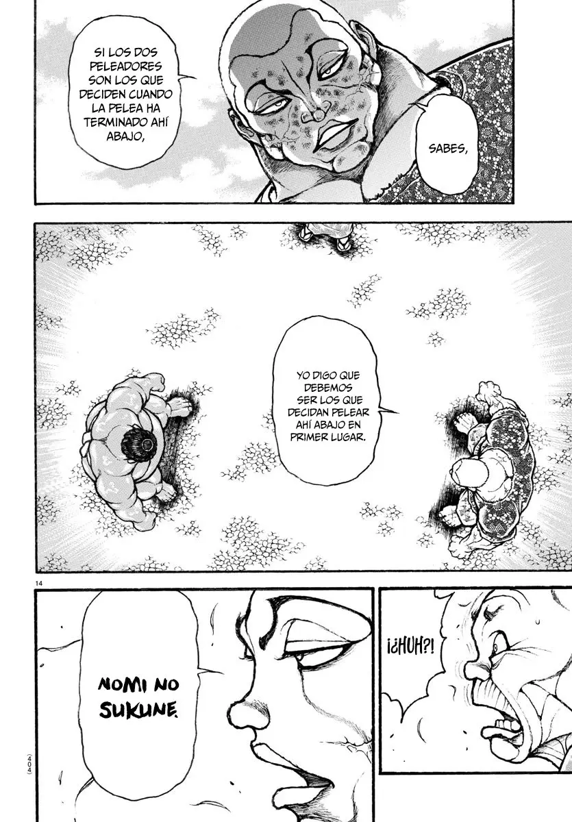 Baki Dou capítulo 113, página 18
