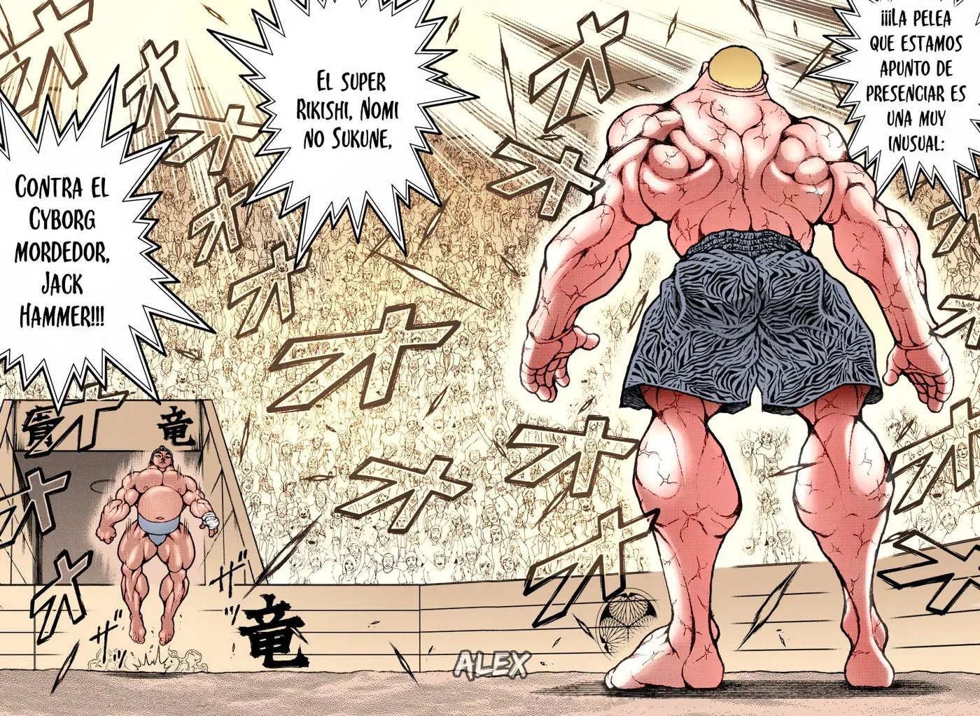 Baki Dou capítulo 113, página 22