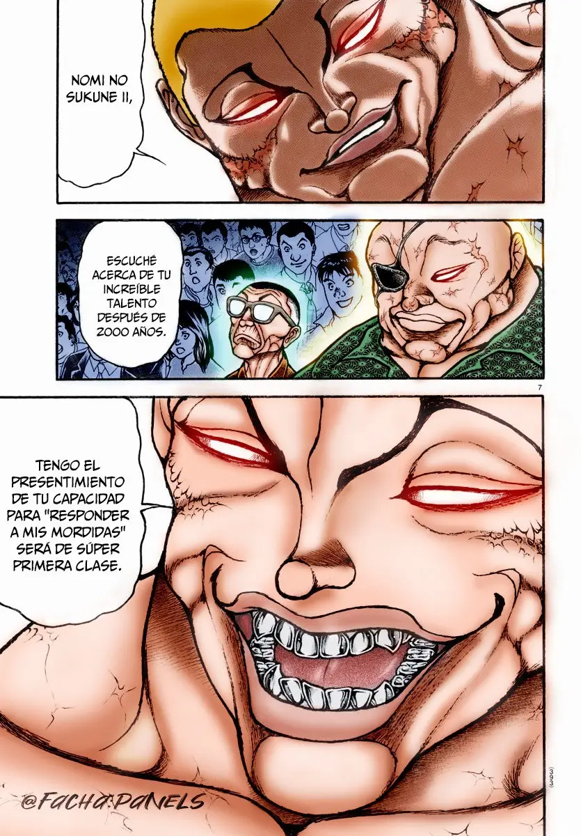 Baki Dou capítulo 114, página 8