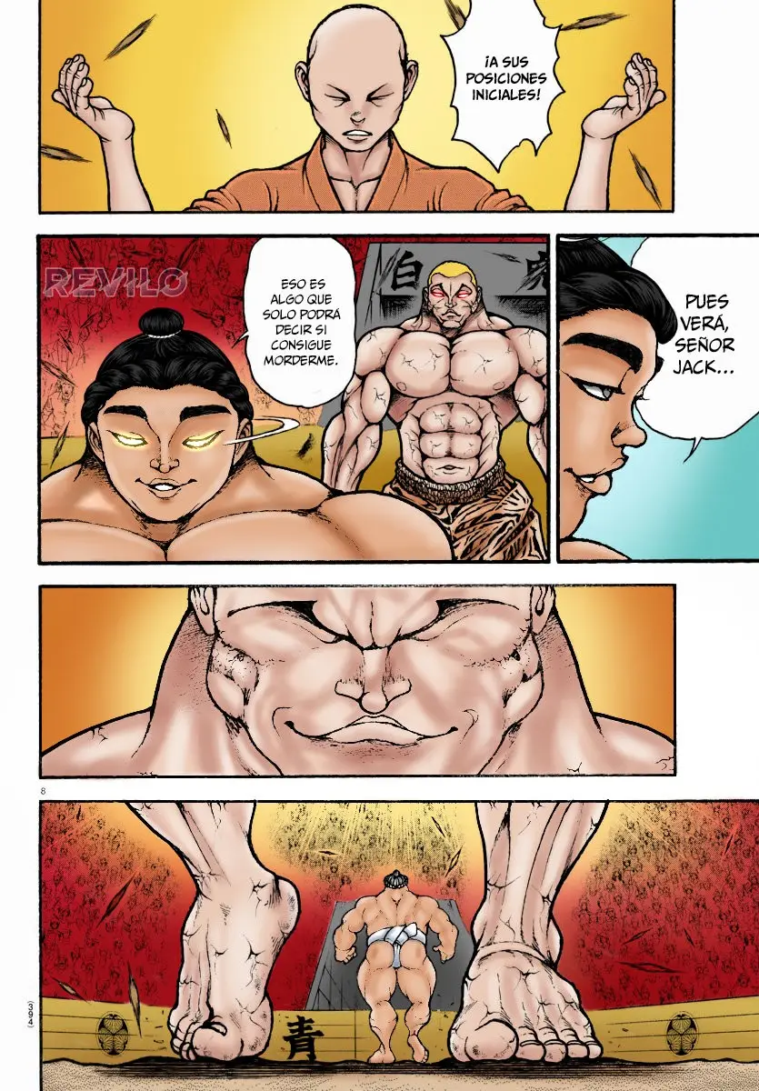 Baki Dou capítulo 114, página 9