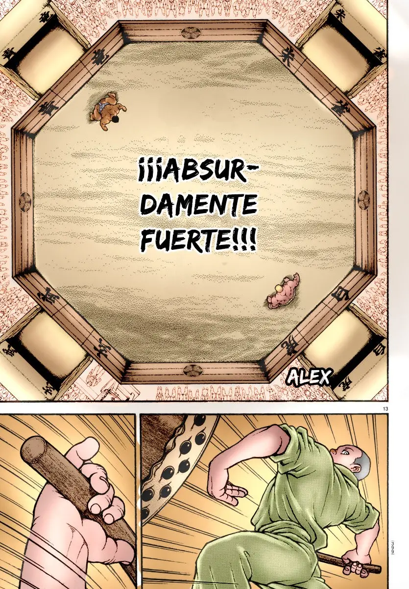Baki Dou capítulo 114, página 14