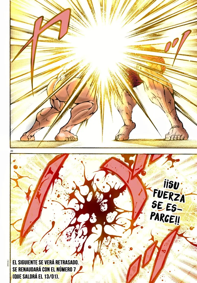 Baki Dou capítulo 114, página 19