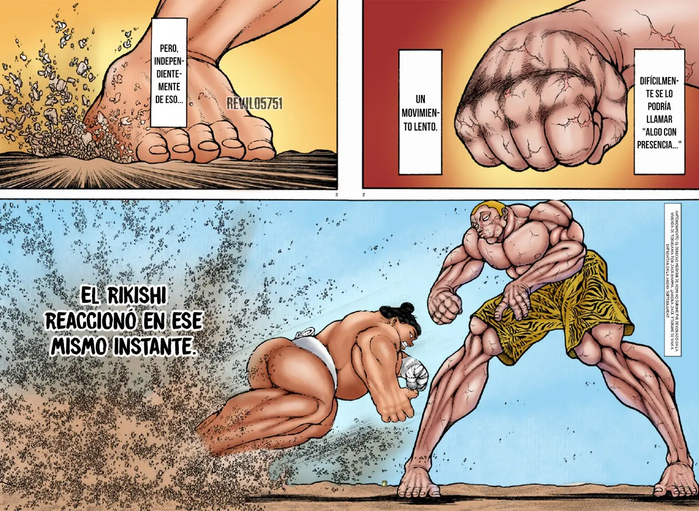 Baki Dou capítulo 115, página 6