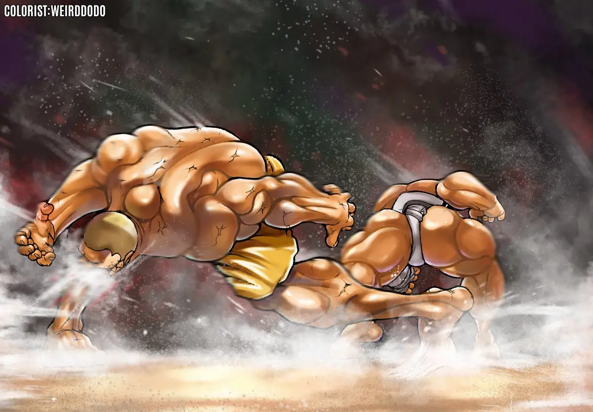 Baki Dou capítulo 115, página 8