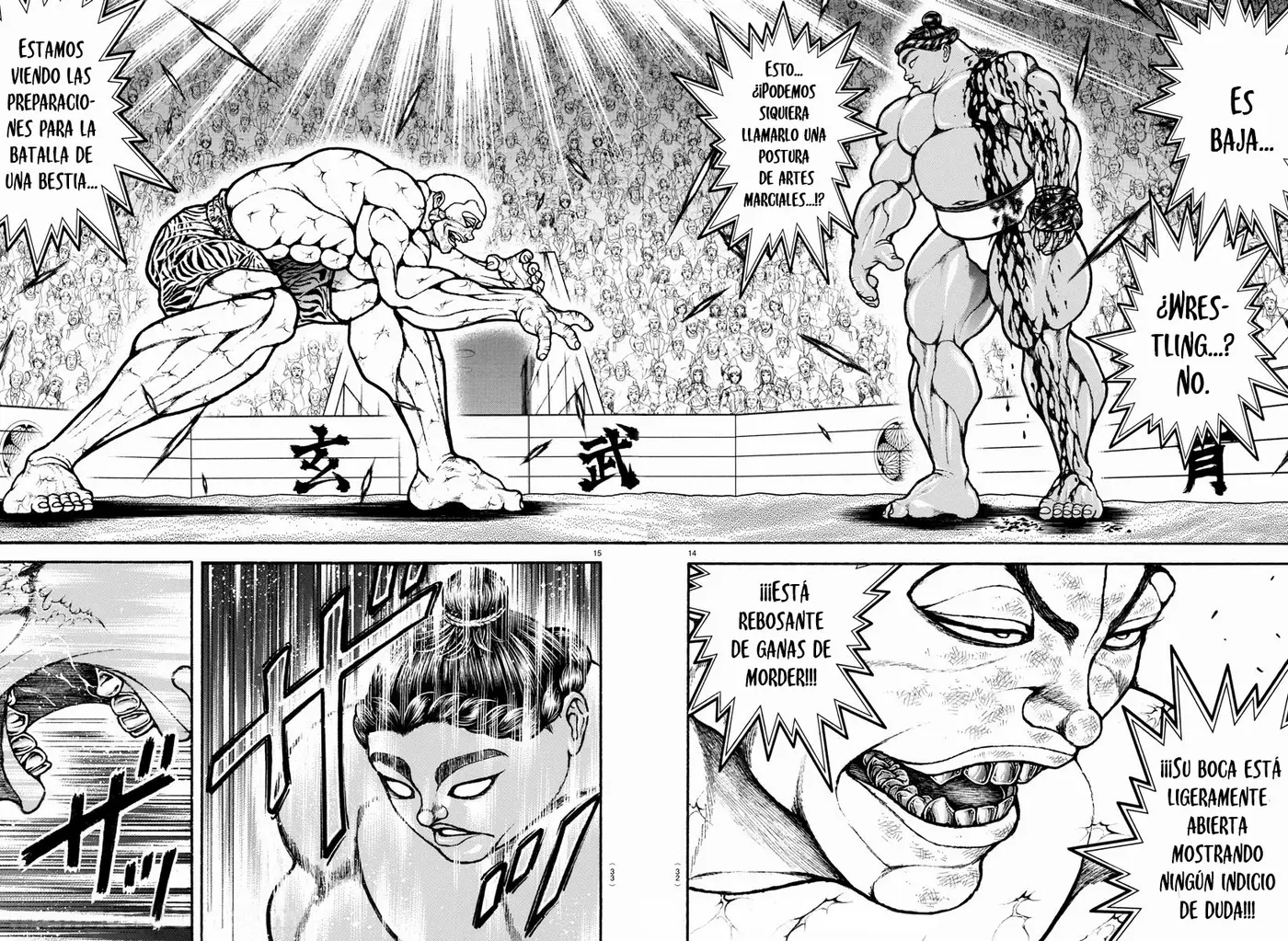 Baki Dou capítulo 115, página 23
