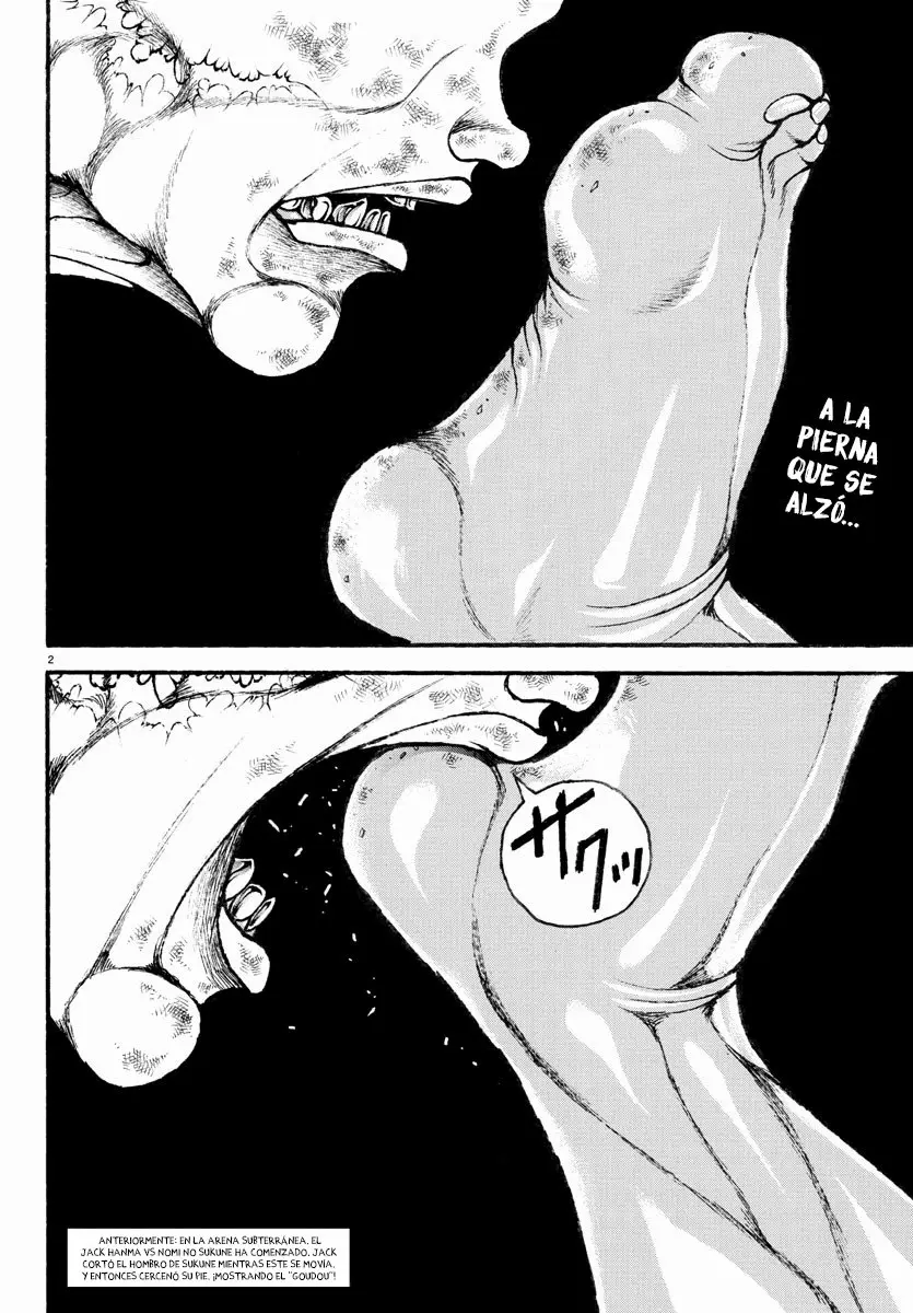 Baki Dou capítulo 116, página 6