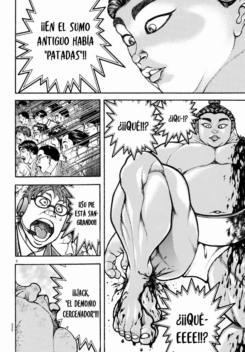 Baki Dou capítulo 116, página 10