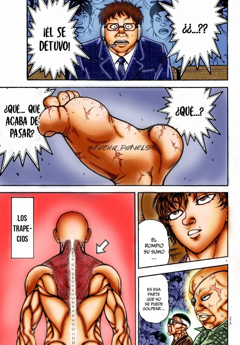 Baki Dou capítulo 117, página 9