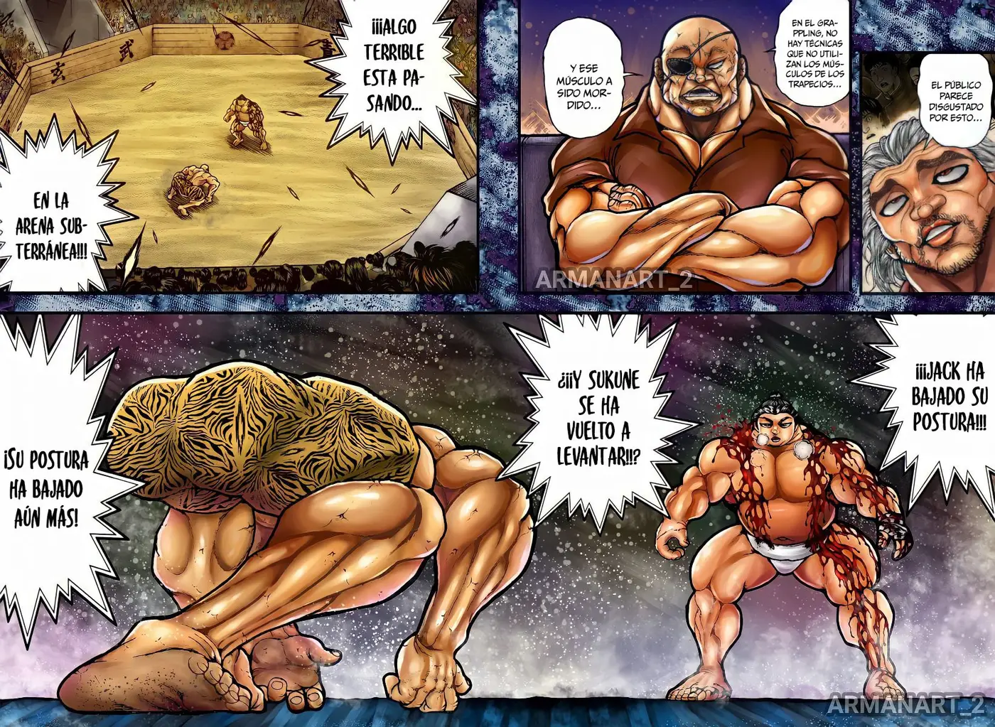 Baki Dou capítulo 117, página 14