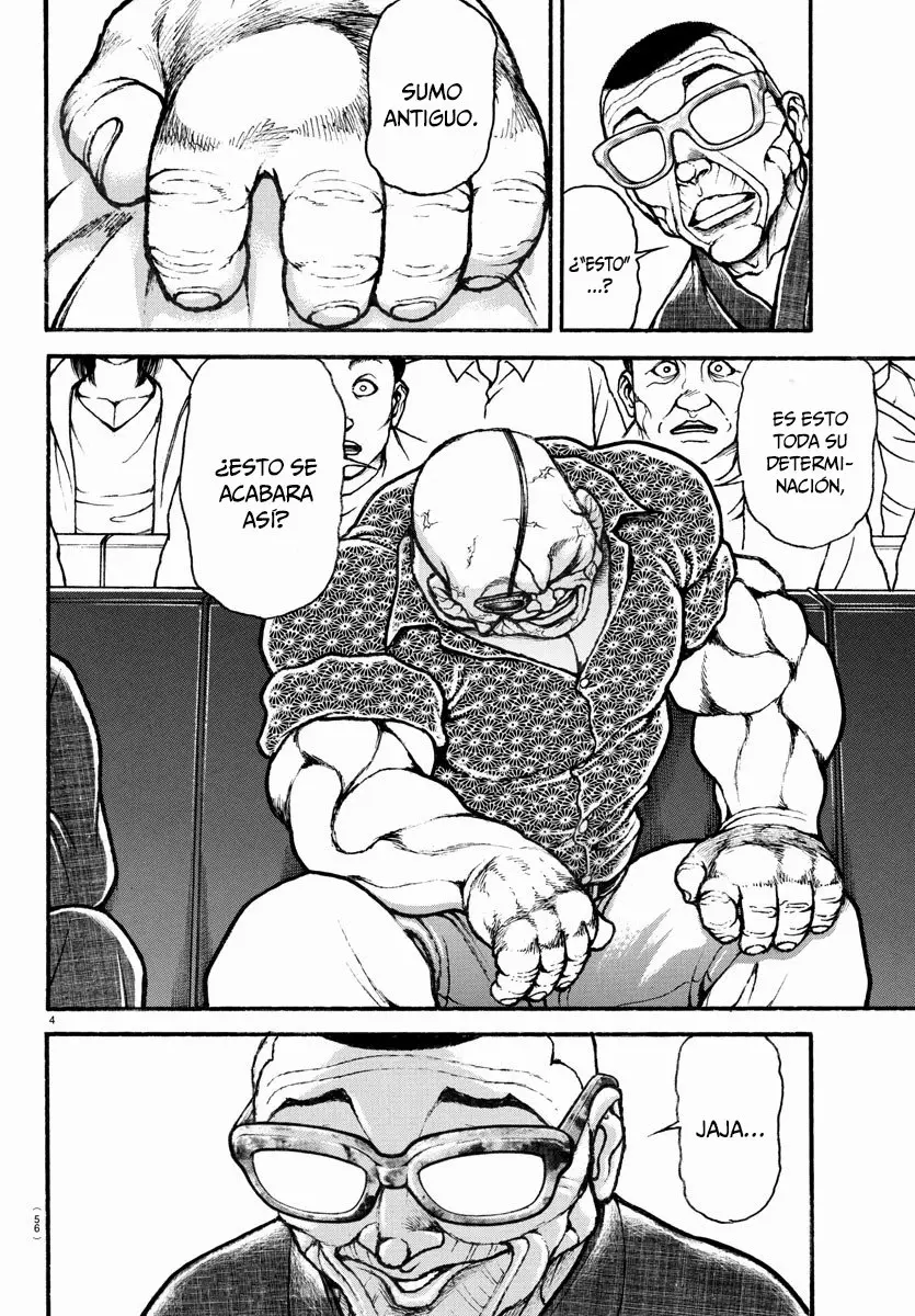 Baki Dou capítulo 118, página 6