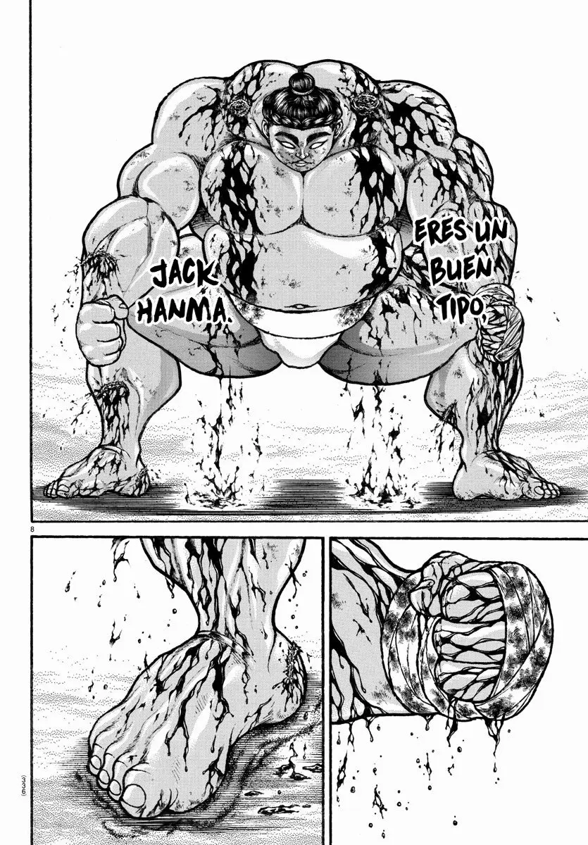 Baki Dou capítulo 119, página 9
