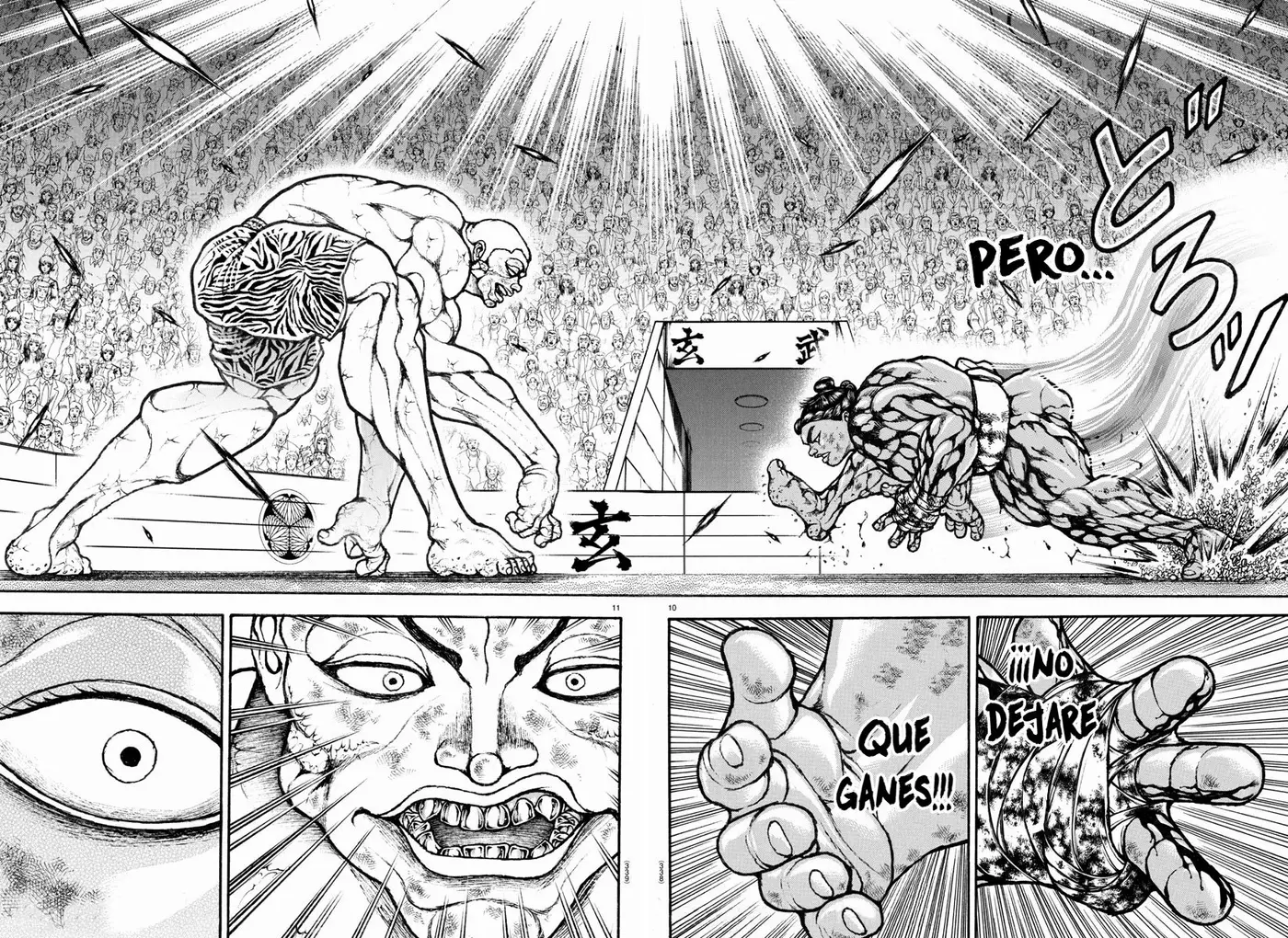 Baki Dou capítulo 119, página 11