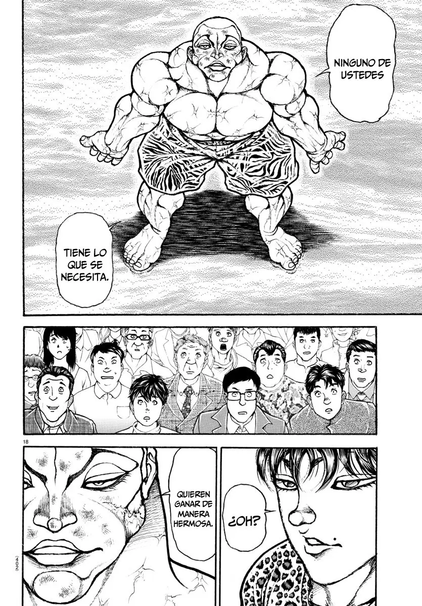 Baki Dou capítulo 122.5, página 20