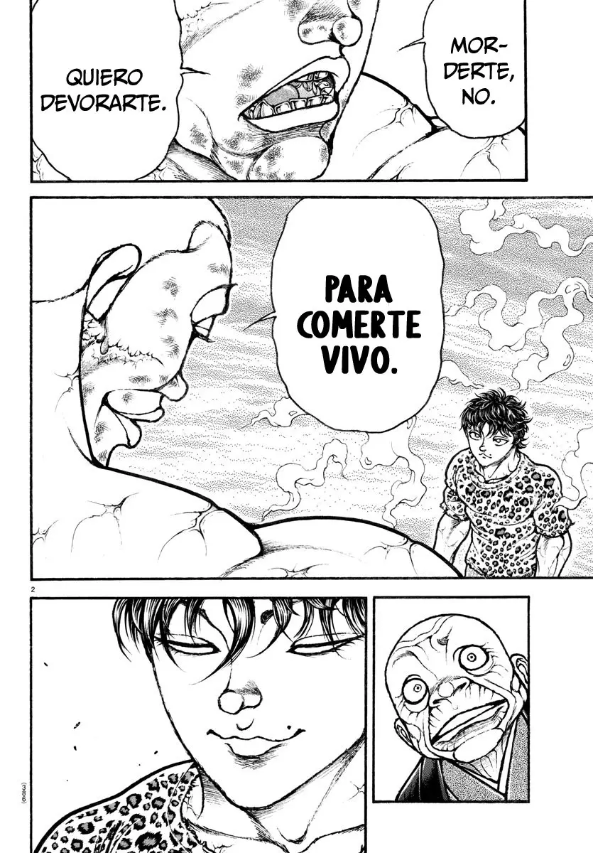 Baki Dou capítulo 122, página 3