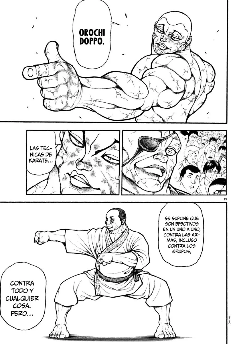 Baki Dou capítulo 122, página 14