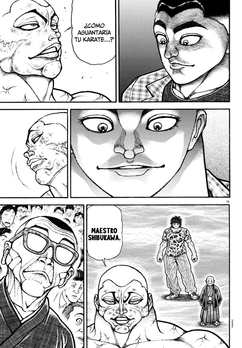Baki Dou capítulo 122, página 16