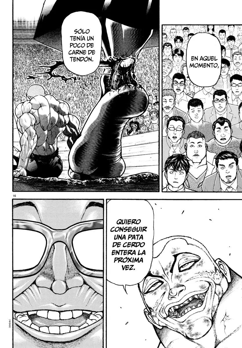 Baki Dou capítulo 122, página 17