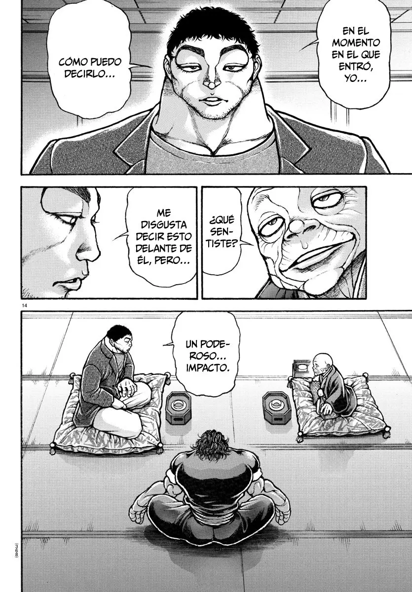 Baki Dou capítulo 124.5, página 15