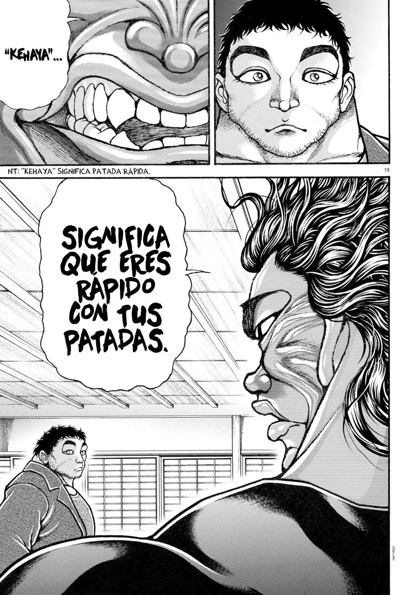 Baki Dou capítulo 124.5, página 19